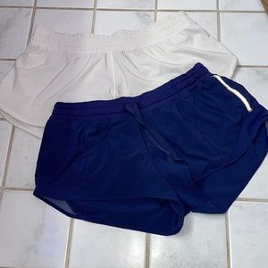 Two Pairs Of Lululemon shorts